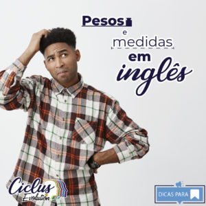 pesos e medidas em inglês